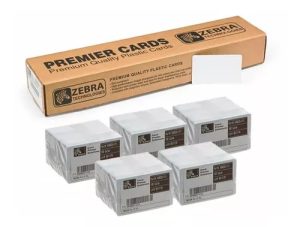 Zebra Blank PVC Card